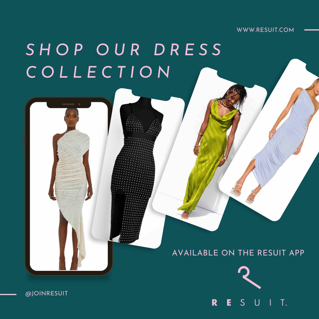 From flirty sundresses to elegant evening gowns, ReSuit has a wide range of preloved dresses to suit every style and occasion. Shop sustainably and find your perfect dress today! 

#JoinReSuit #SustainableFashion #SecondhandStyle #DesignerDresses #PrelovedFashion #PrelovedStyle