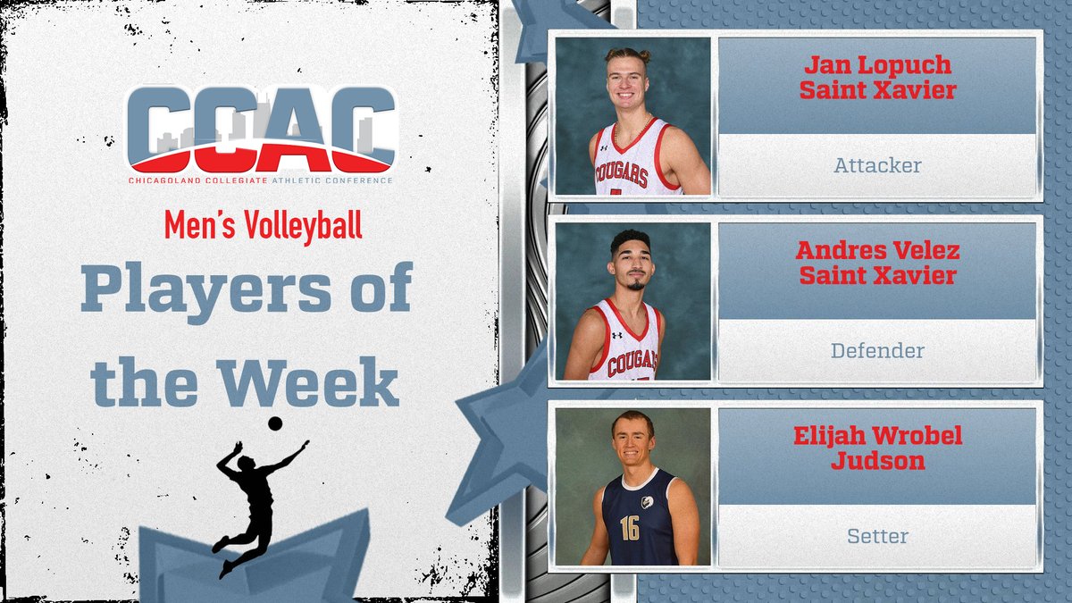 Familiar Faces Gain Final Men's Volleyball Weekly Awards chicagoland.prestosports.com/sports/mvball/…