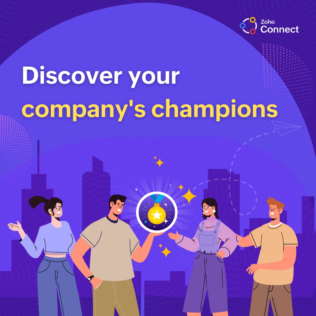 1/6
Identifying the most influential voices among your employees is crucial. It makes people more approachable, promotes leadership among employees, and leads to a more open culture. 
#topvoices #companychampions
