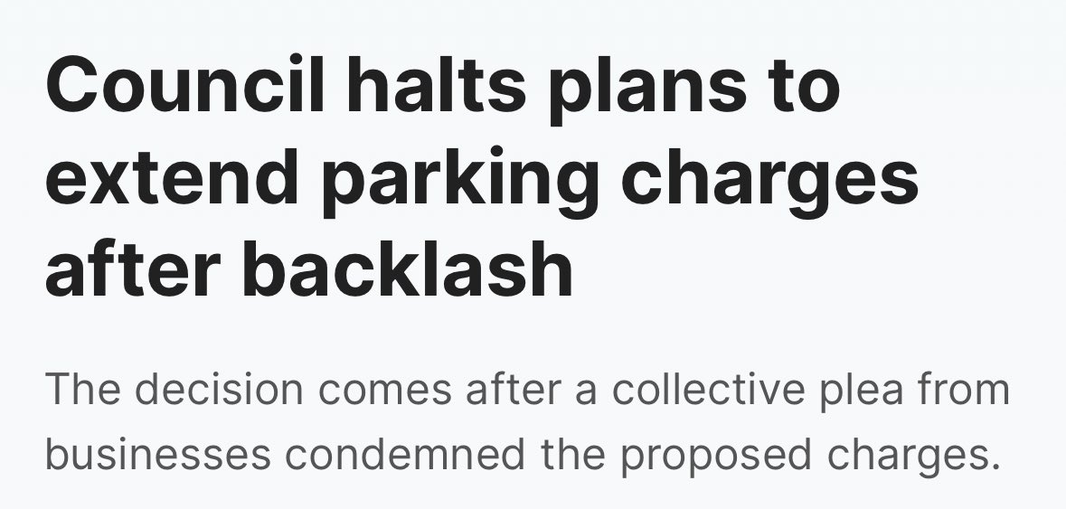 6 weeks ago, @GlasgowCC announced new parking rules which would have cost people £££s. Alongside @scothospgroup & others we wrote to GCC outlining impact on workers & small businesses. GCC now saying this will be delayed until at least 2025. It should be scrapped altogether.