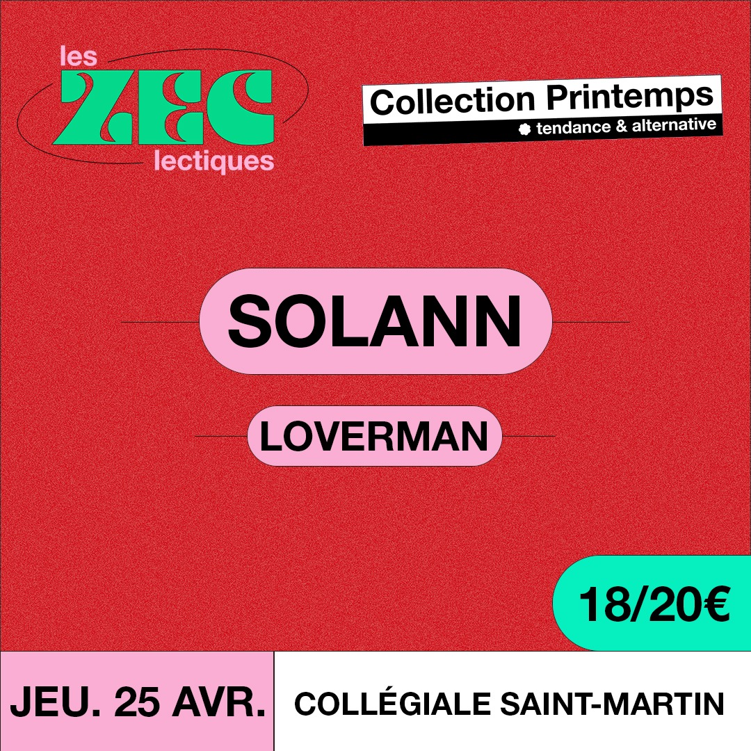 😎Vous êtes un festivalier dans l’âme ? Bonne nouvelle, les Z'Eclectiques sont de retour le jeudi 25 avril ! 🎤Laissez-vous submerger par les rythmes et sonorités des artistes sous les voûtes de la Collégiale Saint-Martin dès 20h.