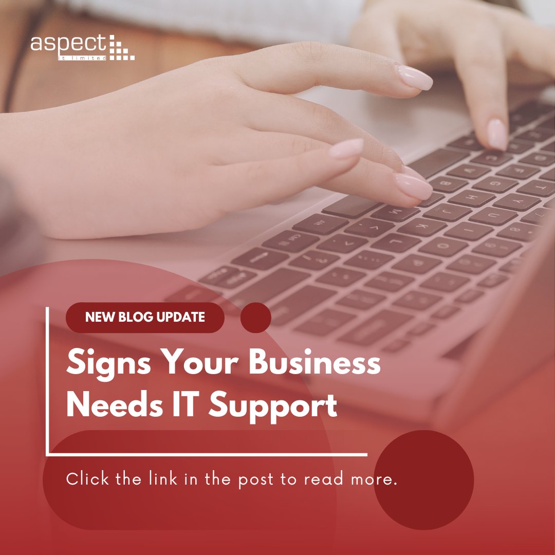 Check out or latest blog post where we delve into the fundamentals of IT Support: what it is, how it benefits businesses and signs YOUR business needs it 🙌

Read it here 👉 loom.ly/oGShvNg  

#aspectit #itsupport #itsupportservices #blog #blogpost