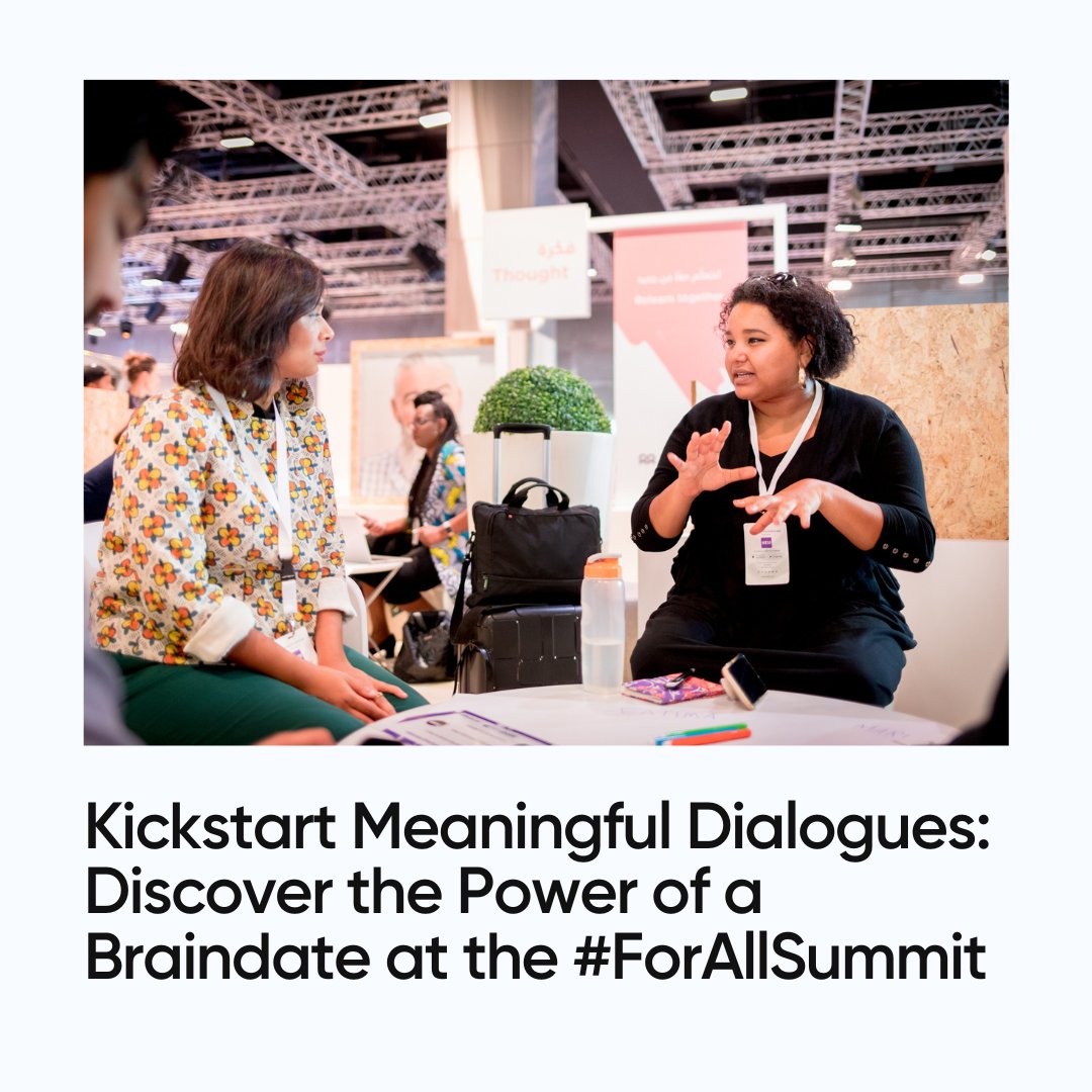 If you could pick anyone’s brain at the #GreatPlaceToWork For All Summit™ 2024, who would it be? To make the most of the #ForAllSummit2024, spend some of your time on a #braindate!
bit.ly/4aLQEzK

#GPTW4ALL #braindates #LeadearshipConference #NetworkingOpportunities
