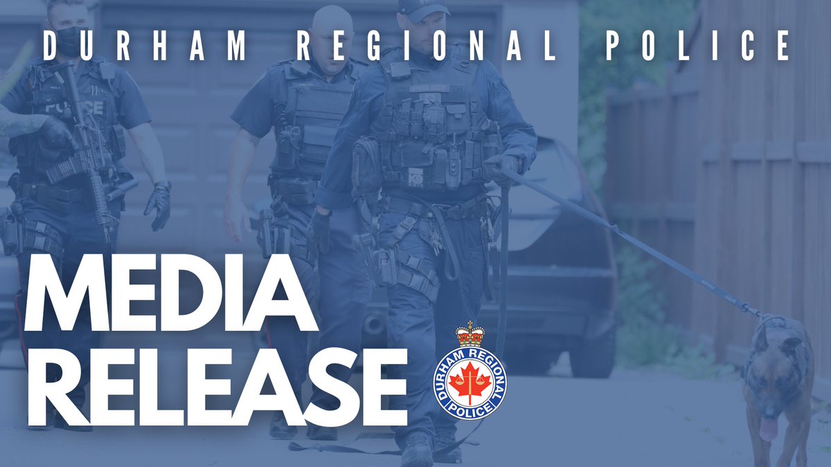 Four suspects carjacked a male at gunpoint in Ajax, on Tuesday, April 9, 2024. Full story: drps.ca/news/carjackin…