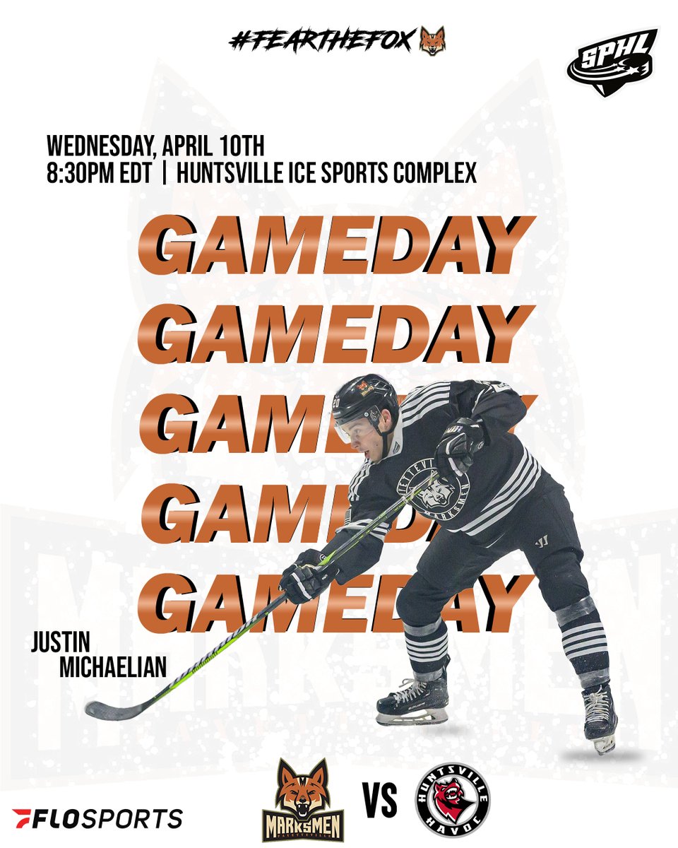 Celebrate GAMEDAY at our watch party in the Crown North VIP Lot tonight- gates open at 7:30!

🆚 Huntsville
📍 Huntsville Ice Sports Complex
⏰ 8:30PM EDT
🎥 FloHockey / Watch Party
🎟 (Game 2) :buff.ly/3px6WIs

#FearTheFox🦊 #WhatsImportantNow