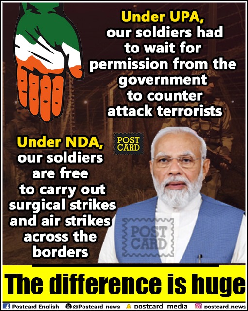 The difference is huge #CongressMuktBharat #AbkiBaar400Paar #Modi2024