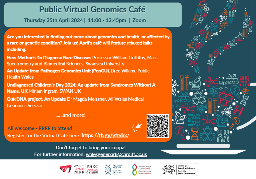 Genomics projects in Wales: QuicDNA. This project evaluates how a non-invasive liquid biopsy could be used to diagnose lung cancer and achieve faster, more effective treatment. Hear more from the project lead @MM_Oncologist at our upcoming Genomics Café rb.gy/yfrybx/