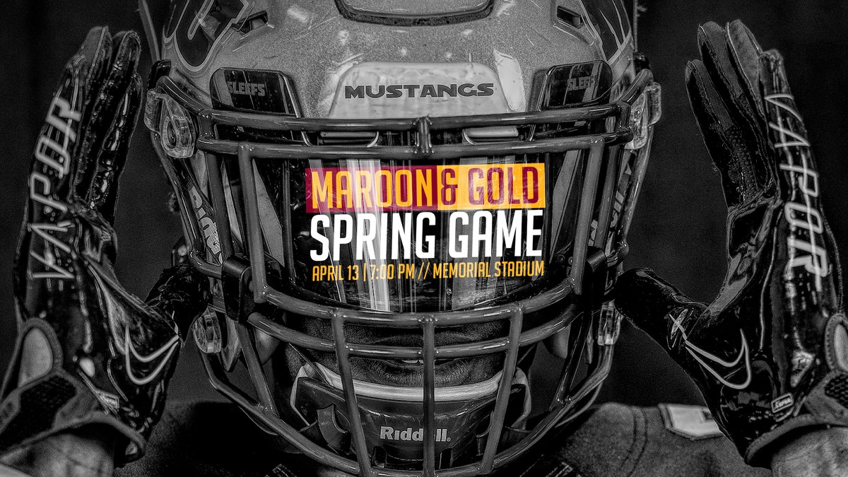 🏈 | 34th Annual Maroon vs. Gold Spring Game set for Saturday at at Memorial Stadium. Kickoff slated for 7 p.m. #StangGang 🔗 bit.ly/3TRtMIf (Preview) 📺 bit.ly/3xq5Q78 📊 bit.ly/4d5ahVB
