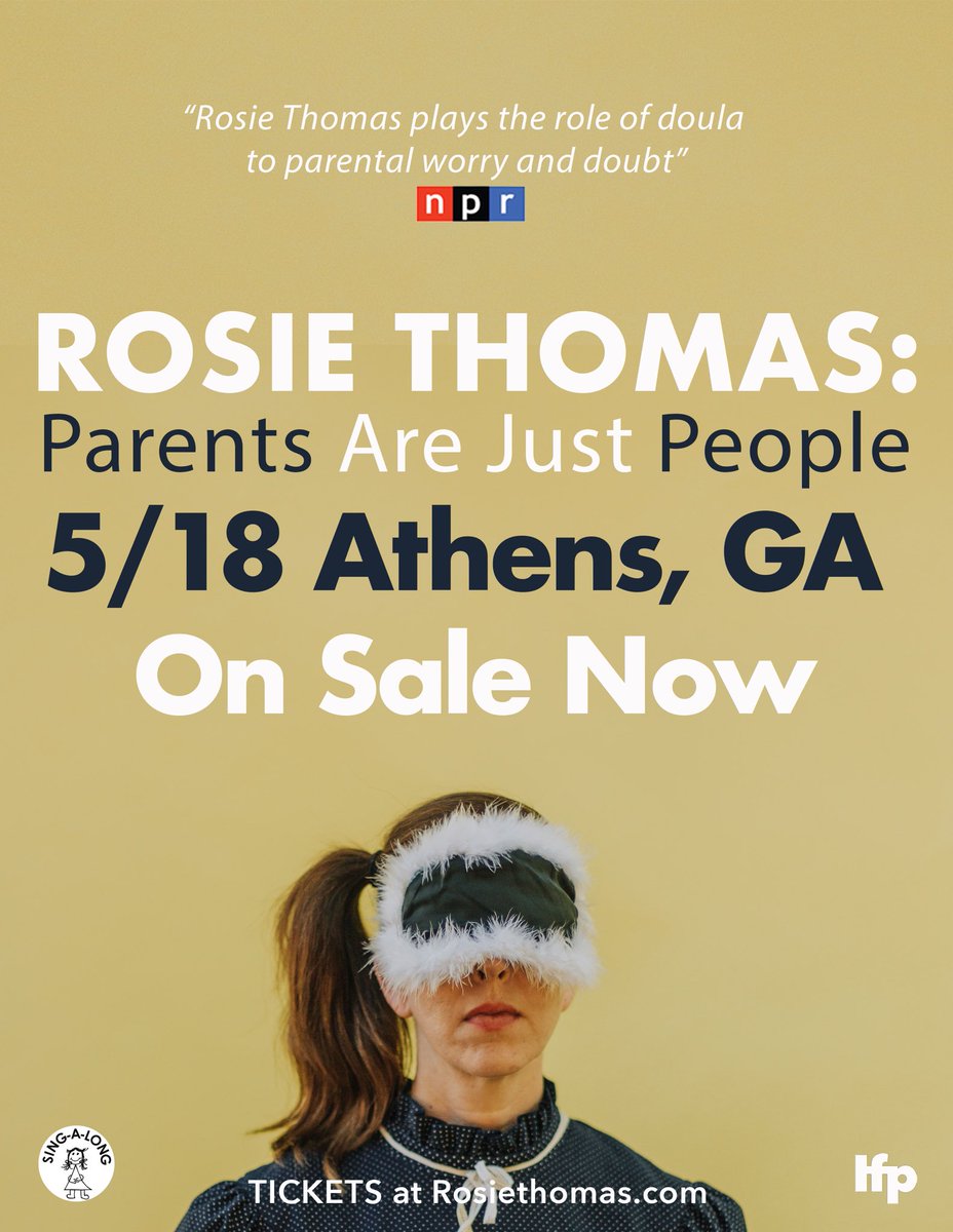 Living Room Show - Athens, GA - 5/18! Parents Are Just People Tickets: rosie-thomas.myshopify.com/products/copy-…