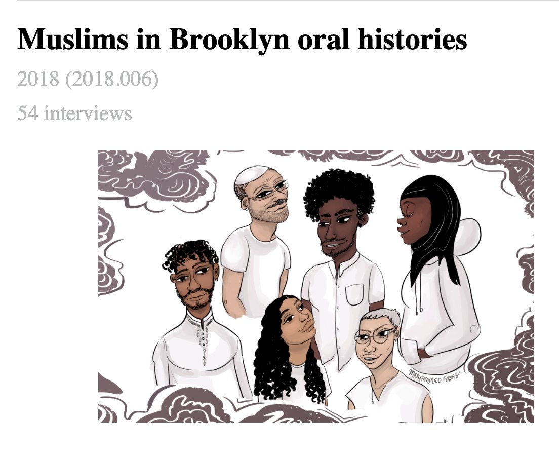 Eid Mubarak to our Muslim friends, family, and neighbors! Click here to listen to a 2018 oral history interview with @FatimaShamaNYC, where she talks about her efforts to get the Eid holidays added to the public school calendar: bklynlib.org/3xrulRC