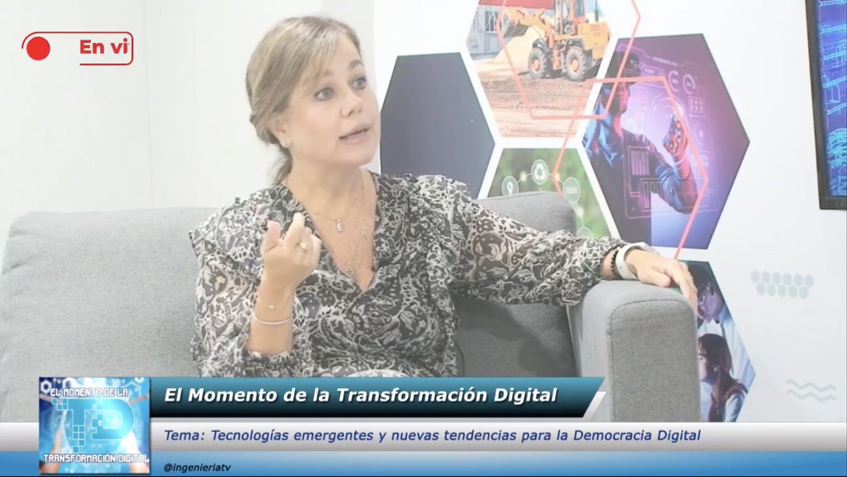 🛑Mira esta interesante entrevista a #ElaineFord en Programa Tv del Capítulo de Ingeniería Electrónica de @ciplimaoficial, donde dialoga sobre democracia, ciudadanía, inteligencia artificial, conectividad y menciona próximos eventos de #DemocraciaDigital ➡️facebook.com/share/v/zCAUb2…