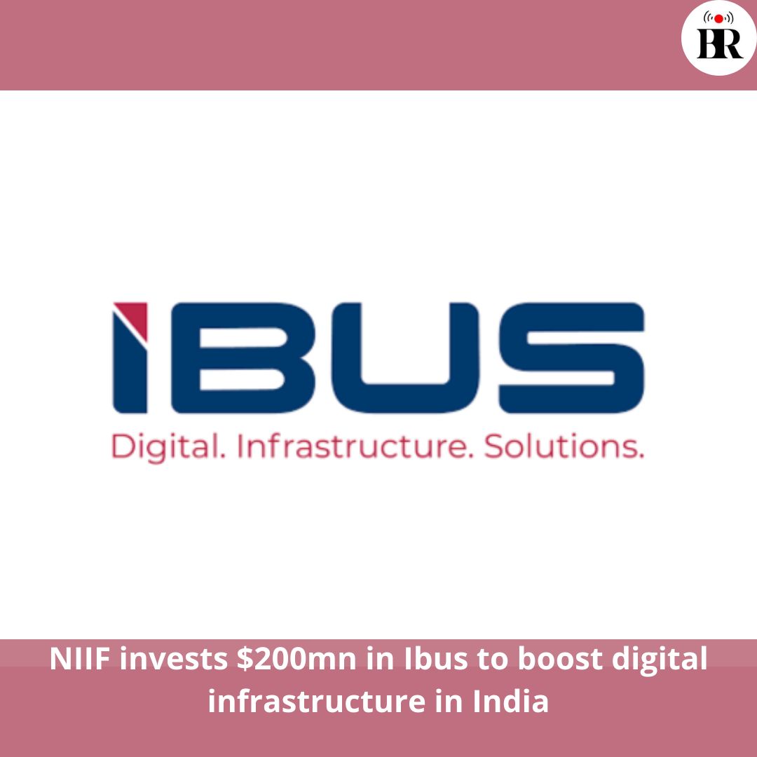 NIIF invests $200mn in Ibus to boost digital infrastructure in India 

Read more :- buff.ly/4aRsPGT

#NIIF #IbusNetwork #DigitalInfrastructure #Investment #Technology #IndiaEconomy #DigitalTransformation #IoT #InfrastructureInvestment #DigitalIndia #IndianStartups