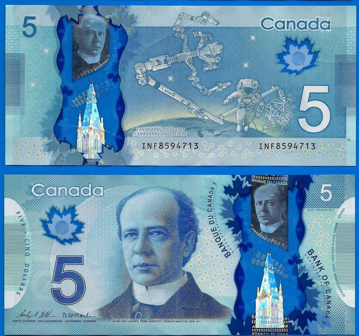 New in my shop Ebay polymer banknote Canada 5 Dollars 2013 It's here: ebay.com/itm/2355153001… #banknote #ebay #dollars #banknotes #cedulas #papermoney #dollar #banknotesoftheworld #banknotescollection #papermoneycollection #currencycollection #canada #polymere #polymer #billet