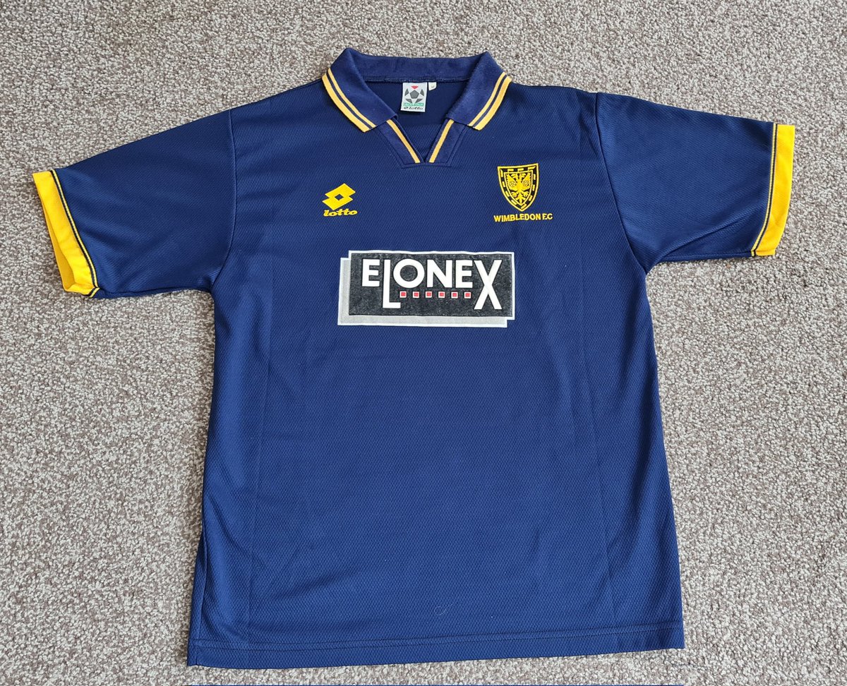 As a mark of respect to the late great Joe Kinnear, I have retrieved this from my archive to wear at Swindon on Saturday. It's from 1996/97, his best season as our beloved leader.