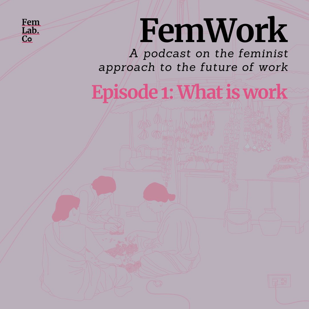 In episode 1 of #FemWork, we're unpacking the question: What is work, especially in the digital age.

🎤 @sosurie of @iihsin & Prof @3Lmantra: bit.ly/3Jgzj6l

#FemWork #Work #WomensWork #DigitalLabour #GigEconomy #DigitalEconomy

@UniUtrecht @IDRC_CRDI