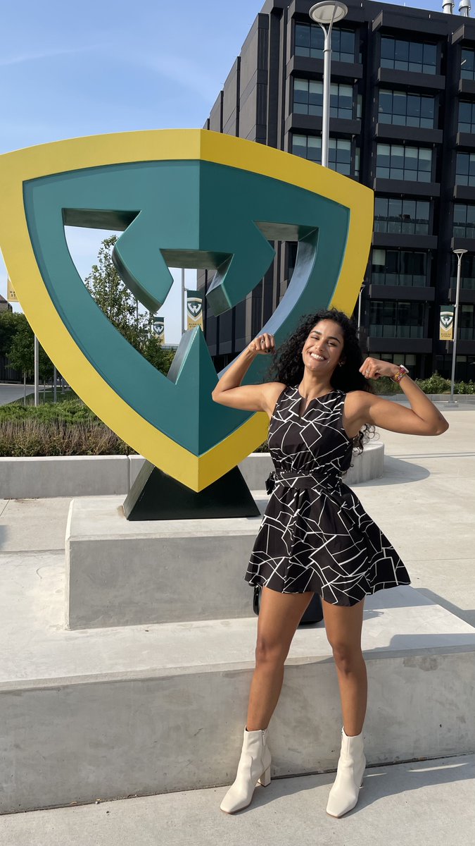 “Channeling my inner Warrior!” 💪 #WSUSpotlight 📸: Harini Sundar Share your pics and videos via go.wayne.edu/wsu-spotlight. #WayneStateUniversity #Detroit #WarriorPride