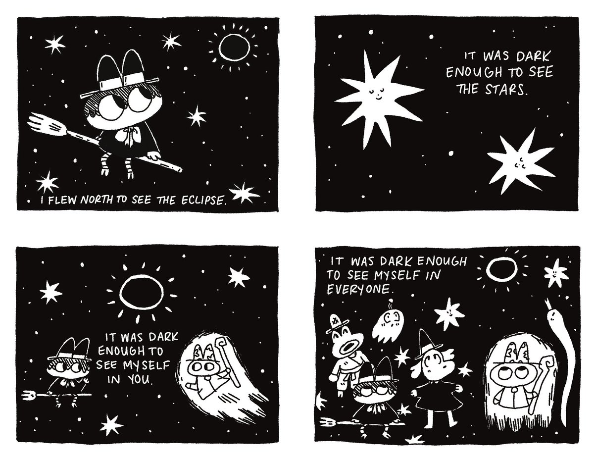 The eclipse was incredible! Forgot to post this comic ☀️