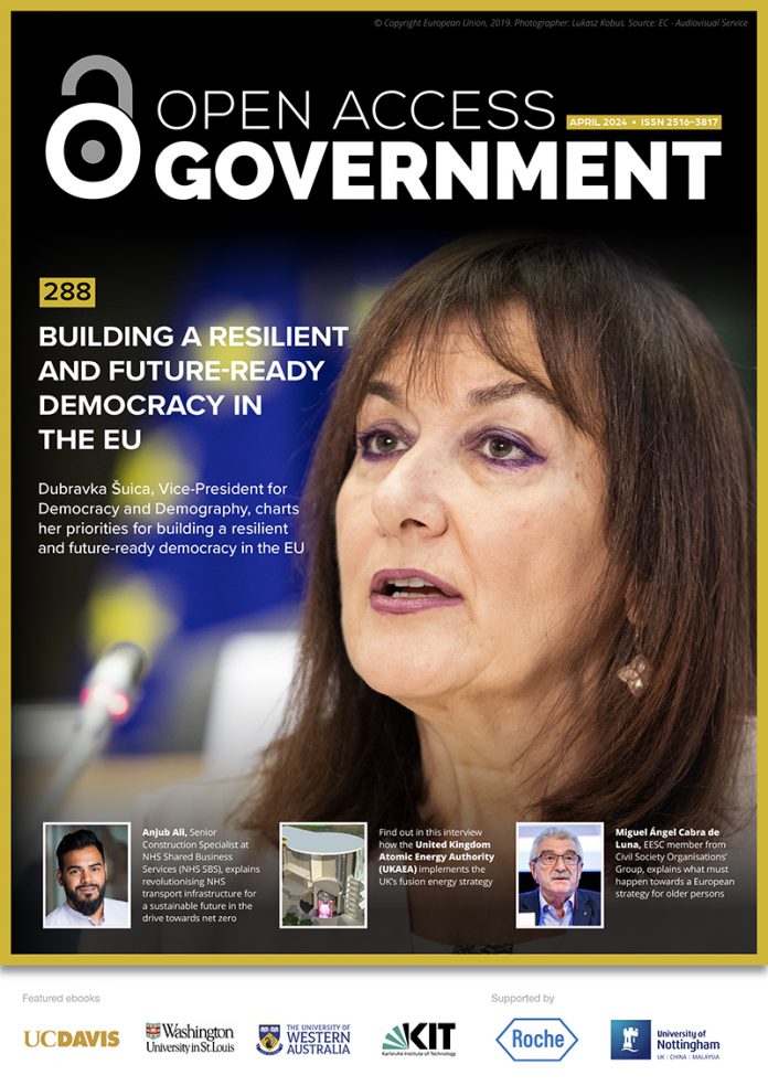 It's great to have a double page spread in this month's @OpenAccessGov authored by our Medical Advisor Dr Wendy Holden, and featuring news on our 3 Year Strategy from Interim CEO Noha Al Afifi @Nalafifi.  
See it here: edition.pagesuite-professional.co.uk/html5/reader/p…