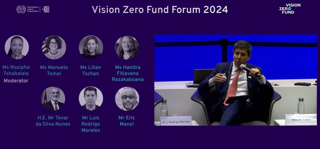 📣 IOE at @ilo’s Vision Zero Fund Forum 2024, amplifying the #VoiceofBusiness for safer workplaces. Key takeaways : 🤝 Trust-building 💼 Continuous business engagement 🎯 Sector-specific solutions ✔️ Strengthening inst. capacity Exciting to continue shaping #OSH future!