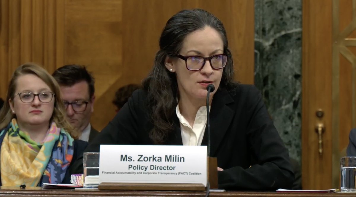 'Offshore tax evasion is a crime. And it’s far from a victimless crime, because it gives an unfair advantage to tax cheats at the expense of those who play by the rules.' - @ZorkaMilin on the issue of offshore tax evasion, and presenting possible remedies before @SenateBudget