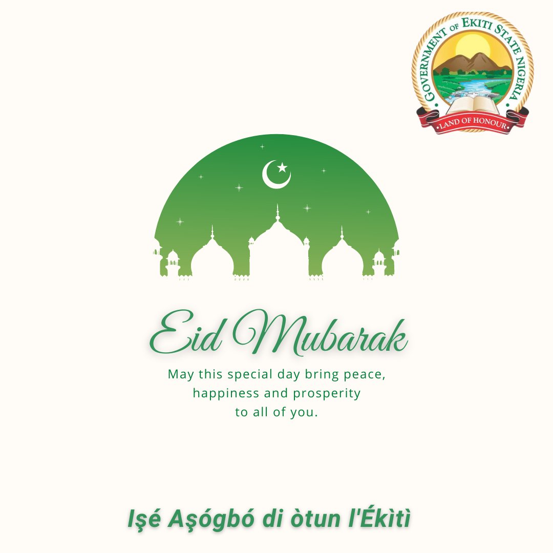 Eid Mubarak! 🌙✨ May this Eid al-Fitr be filled with joy, peace, and blessings for you and your loved ones. Wishing you happiness and prosperity as you celebrate.
