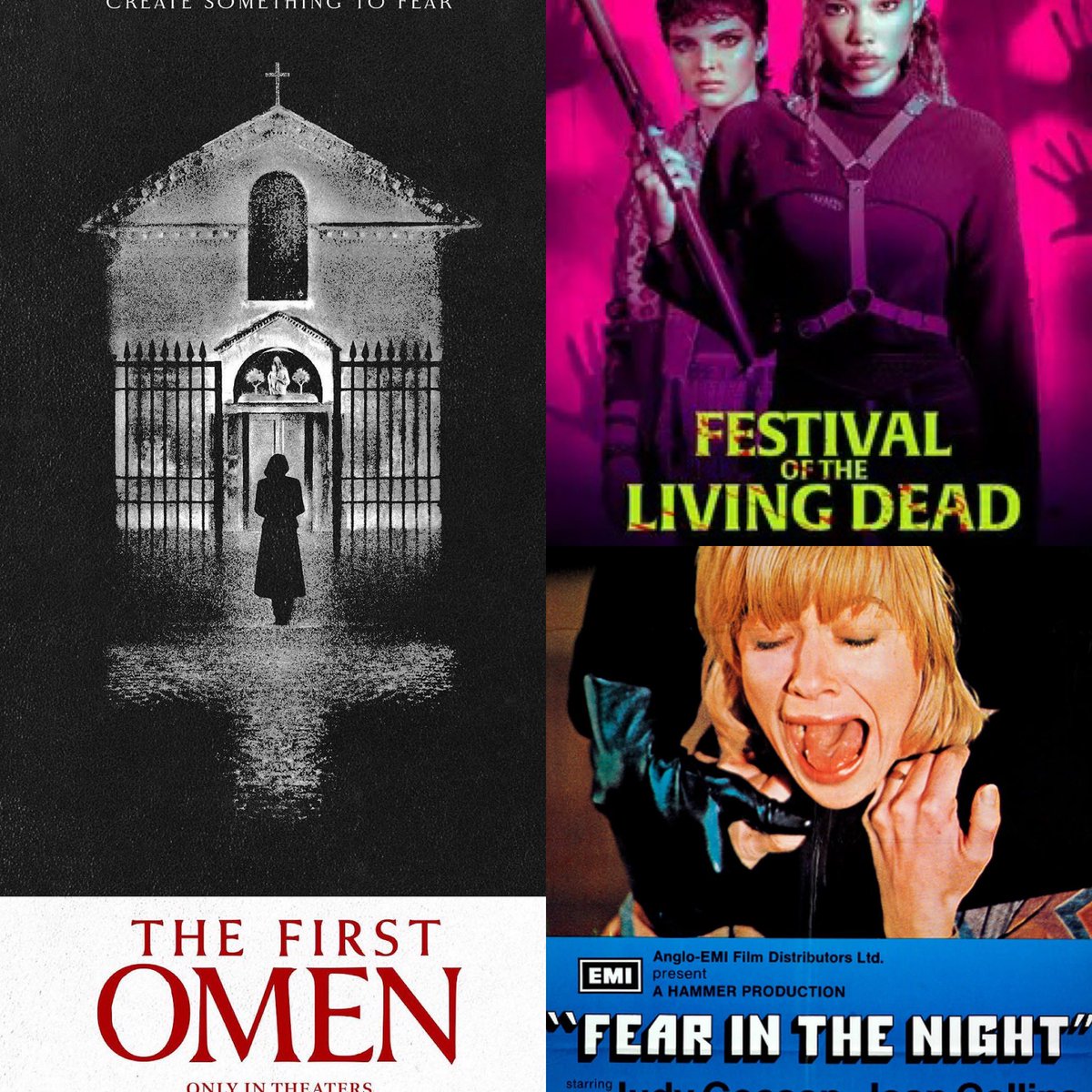 It’s Live with Kristy Wednesday!!! I’ll be discussing these movies plus more!!! Join me for fun horror talk!! Subscribe to the Nightmare Toys YouTube channel! 🖤🎙️👻 #letstalkhorror #HorrorCommunity #horrorfan #TheFirstOmen #livewithkristy #Wednesdayvibe