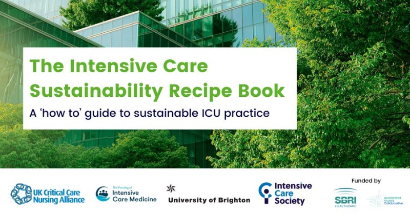 uniofbrighton's tweet photo. University of Brighton and partners (@ICS_updates @FICMNews & @UKCCNA) have secured funding from @sbrihealthcare & the Accelerated Access Collaborative to produce a guide to better environmental sustainability in ICU.
#SBRIhealthcare #TheRecipeBook
Read more below👇