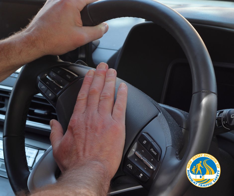 Don't let anger take the wheel. Aggressive driving puts everyone at risk. Take a deep breath, stay calm, and drive responsibly. #SafeRoadsNJ