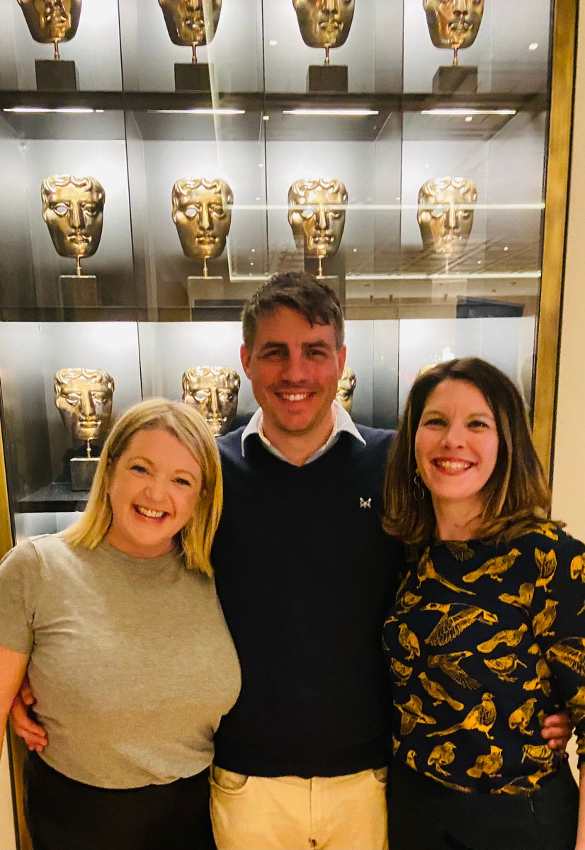 🎬 We had a great evening at @BAFTA for the @filminuk_BFC's US to UK Film & HETV Fam Trip 2024 Reception last night. Hearing from @aojwFL_BFC, reuniting with familiar faces & promoting UK filming facilities - a lovely team outing for Harvey Mash, Jo Lawlor, and Kirstie Evans! 🎥