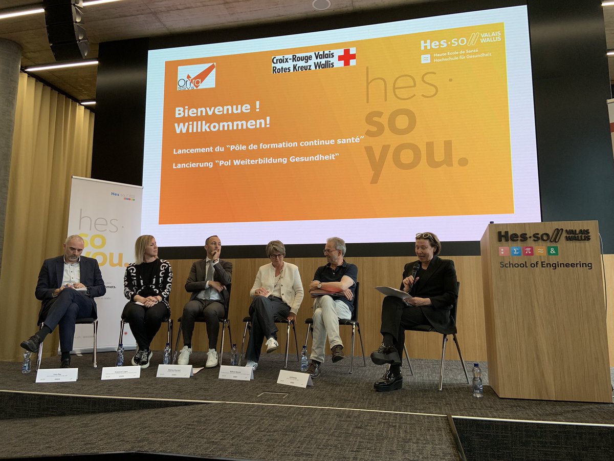 François Seppey (@fseppey) on Twitter photo Lancement du Pôle formation continue #Santé #Valais <a href="/hessovalais/">hessovalais</a> avec <a href="/CroixRouge_CH/">Croix-Rouge suisse</a> Valais & Ortra Santé-Social Valais, iniiative largement soutenue par le Canton, via <a href="/C_Darbellay/">Christophe Darbellay</a> & <a href="/MathiasReynard/">Mathias Reynard</a> Lancement du Pôle formation continue #Santé #Valais <a href="/hessovalais/">hessovalais</a> avec <a href="/CroixRouge_CH/">Croix-Rouge suisse</a> Valais & Ortra Santé-Social Valais, iniiative largement soutenue par le Canton, via <a href="/C_Darbellay/">Christophe Darbellay</a> & <a href="/MathiasReynard/">Mathias Reynard</a>