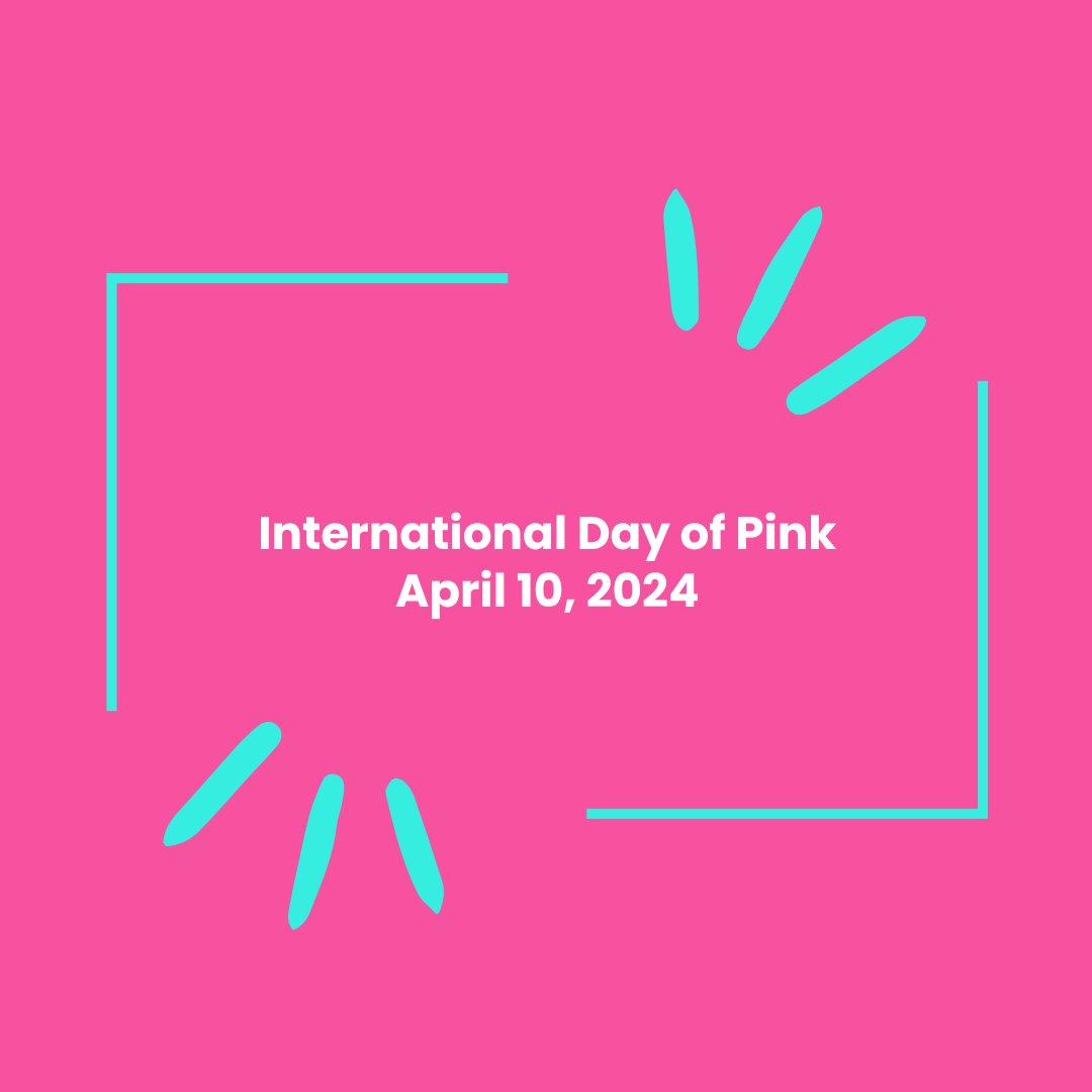 April 10th, 2024 is International Day of Pink - a day we're reminded to stand-up to all forms of bullying. Be kind and be yourself.
