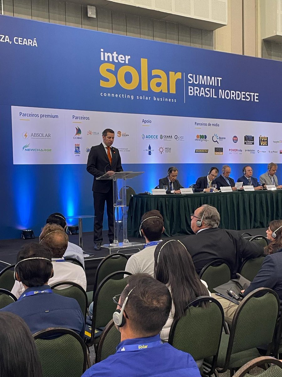 The Intersolar Summit Brasil Nordeste 2024 started!
We look forward to the coming two days! ☀️
#Intersolar #Brazil