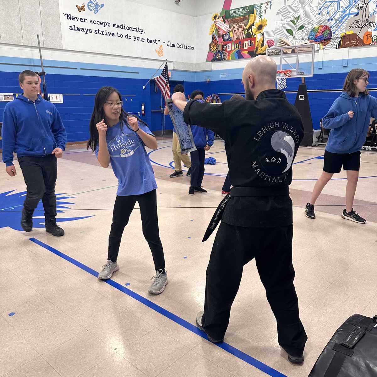 🥋Drumroll please! Our favorite time of the month is here! Welcome back Lehigh Valley Martial Arts for another exciting session. Let’s show those moves! 💥

#hillsideschool #MartialArts #EmpoweringDifferences #UnlockingPotential