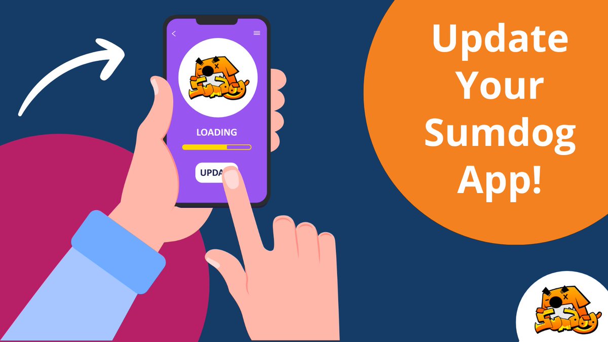 Our new app version 81.0.2 is now available! 😀🙌 From 1st of May, the minimum version of the Sumdog app will be 81.0.2, older versions will no longer work. Please update any devices to the new version before this date to continue using Sumdog 📱🔄 #AppUpdate #EdTech #Maths