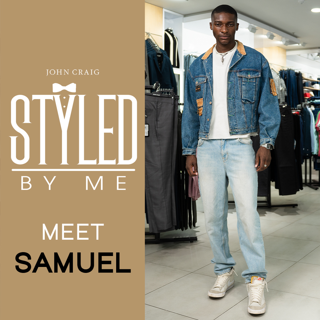 Ep 4 of Styled By Me launches on Friday!

Meet Samuel Besong, Wits student, balances studies with a modeling and content career. With 3 years in the industry, he champions creativity and self-growth, mixing sophistication with an athletic style.

#Contestant #whowillwin