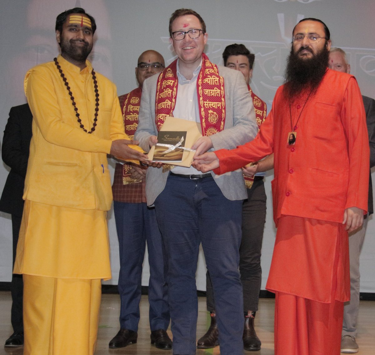 Mr. Joe McCracken MP 

@ Ramastu Bhagwan Swayam Prog. @ Melbourne, Australia organised by DJJS Melbourne.