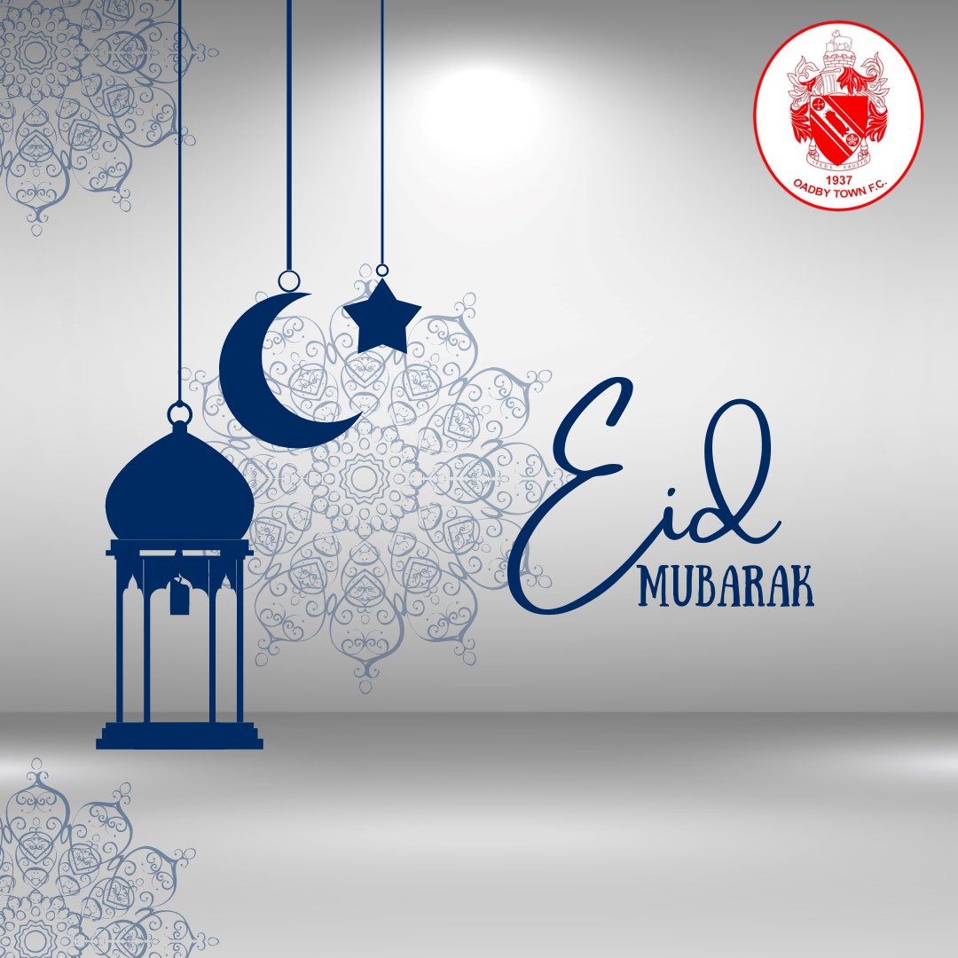 Eid Mubarak to all celebrating! From everyone at GNG Oadby Town 🙌🏻