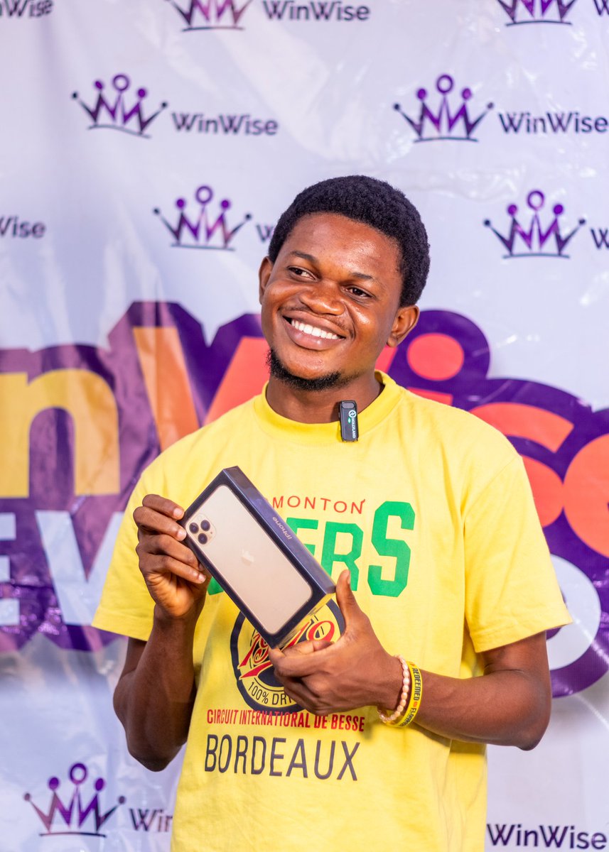 Im very sure Kolawole Abolaji Elijah didn't see this iPhone coming, all he did was he participated in the Glo-WinWise Fast Fingers and here is the owner of iPhone 11pro max You can be like him All you have to do is dial *20144*3*1# on either your Glo or MTN line to get started!…