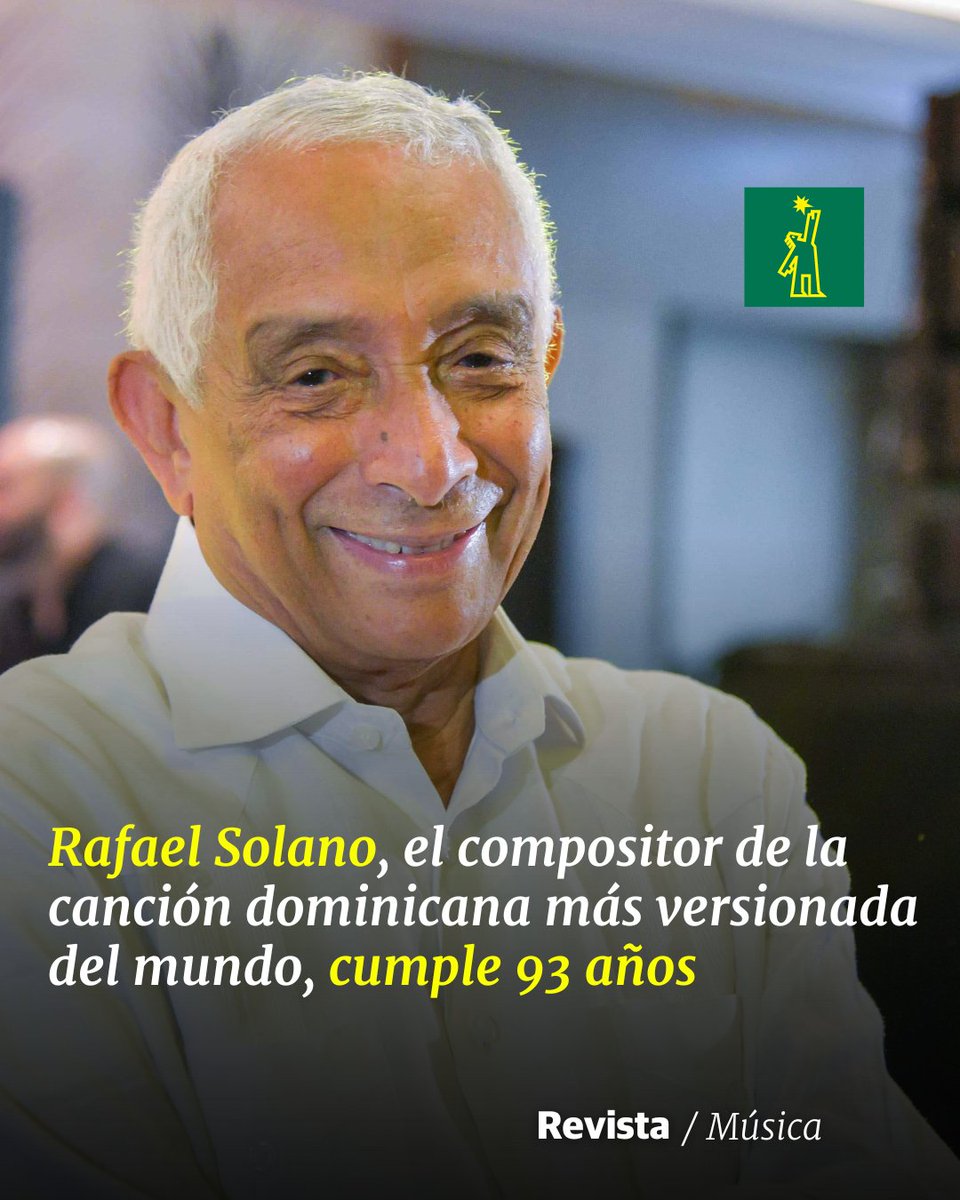 ✨ | #RevistaDL | Trayectoria y premios de Rafael Solano, compositor  dominicano 🔗https://t.co/mSzX5VVWo4 #DiarioLibre #RafaelSolano #Música  #CanciónDominicana