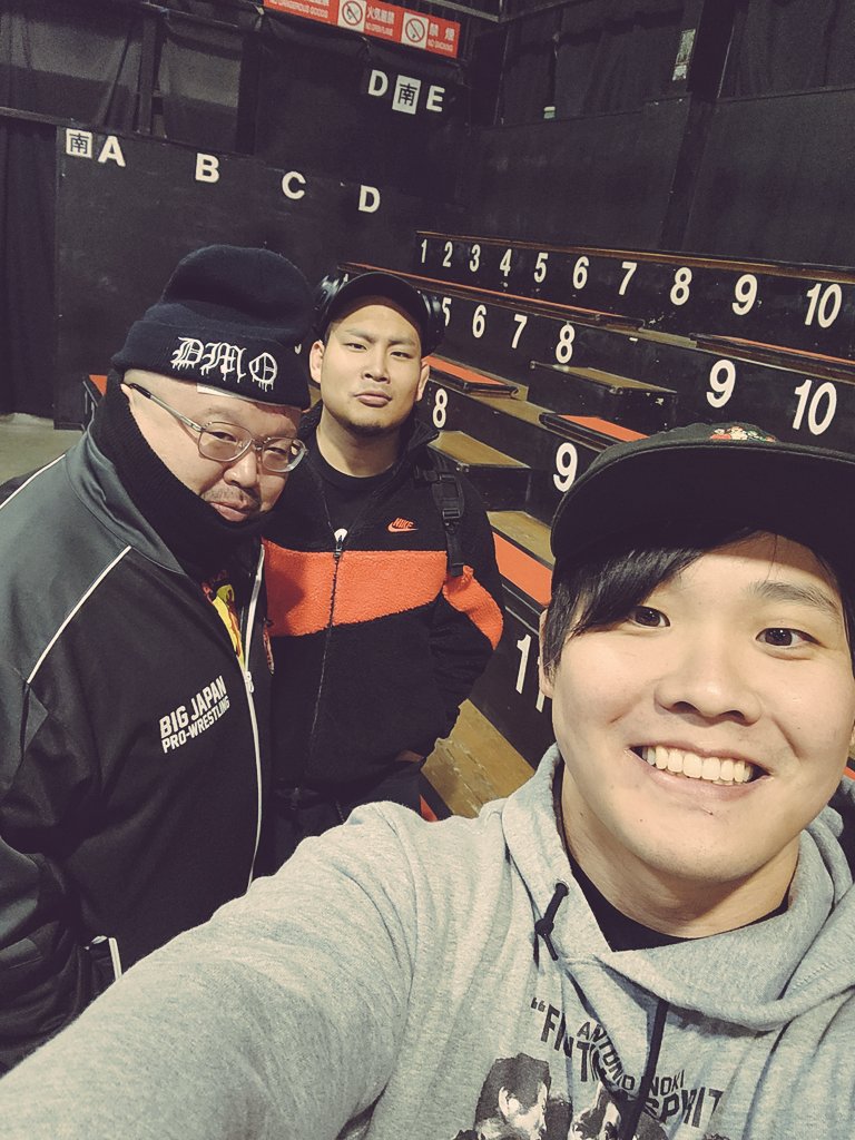 ありがとう #bjw 新木場大会🙇 チーム大和との試合は最&高だけど、まだまだ我々負けないです😤 ねくすとは #bjw北海道ツアー 🔥