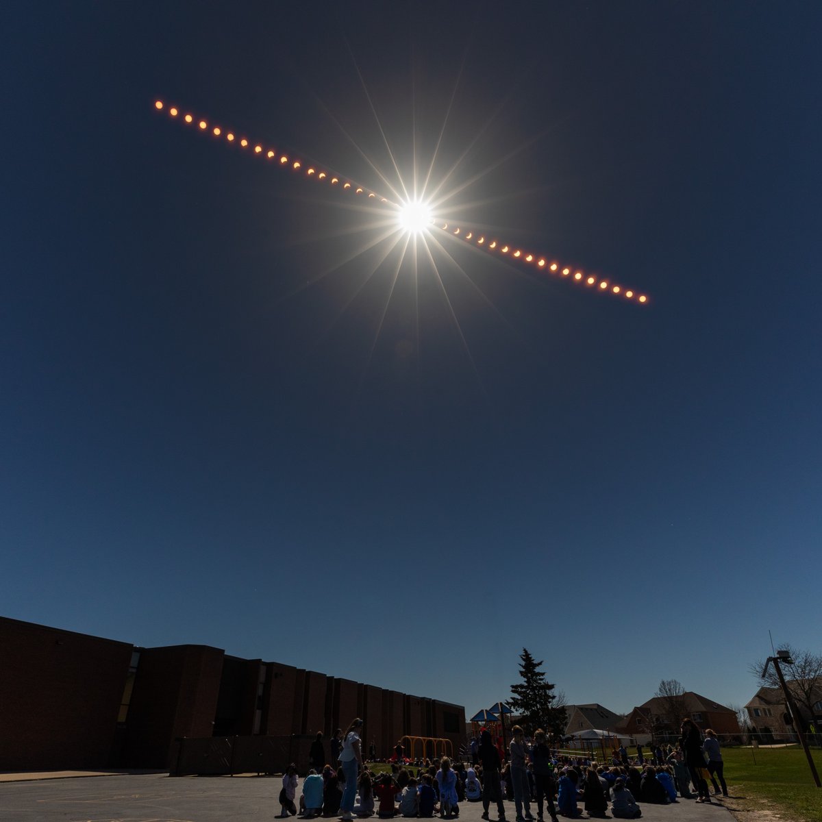 School District 54 (@d54schools) on Twitter photo We just had to share these two ✨out of this world✨ timelapse composites that our photographer Jeff took over <a href="/nergeschool/">Nerge Elementary School</a> on Monday! We just had to share these two ✨out of this world✨ timelapse composites that our photographer Jeff took over <a href="/nergeschool/">Nerge Elementary School</a> on Monday!