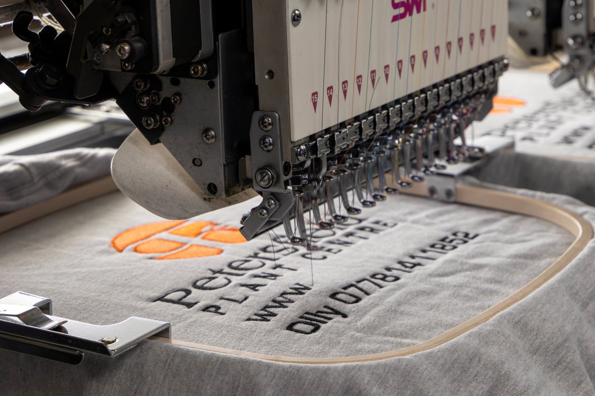 We do all of our embroidery work in-house, this keeps our prices very competitive and allows us to process customer orders faster! We can help you pick quality workwear that can be be customised with your own personal logo.