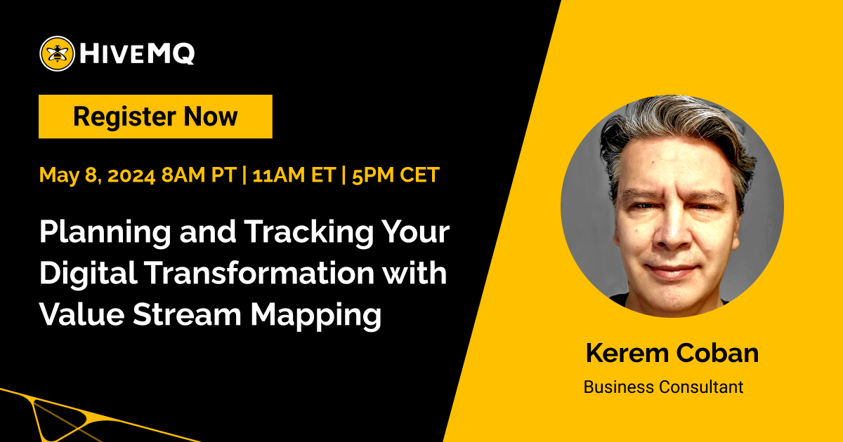 🐝 Planning and Tracking Your Digital Transformation With VSM 🐝 Join guest Karem Coban as he reviews the benefits of value stream mapping (VSM) and discusses how to facilitate the digital transformation process. ➡️ loom.ly/CJmsur0 ⬅️ #MQTT #IIoT #IoT #VSM @manufacturing