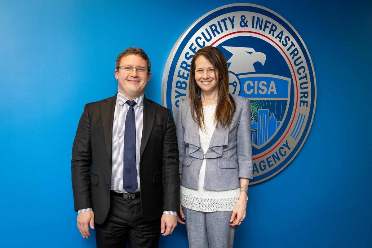 🇺🇸🇫🇷Thank you @ANSSI_FR DG Strubel for the insightful visit & for reinforcing our robust partnership. Excited to collaborate in safeguarding the @Paris2024 Olympics, advancing #SecureByDesign principles, & ensuring the integrity of our upcoming elections. We're stronger together!