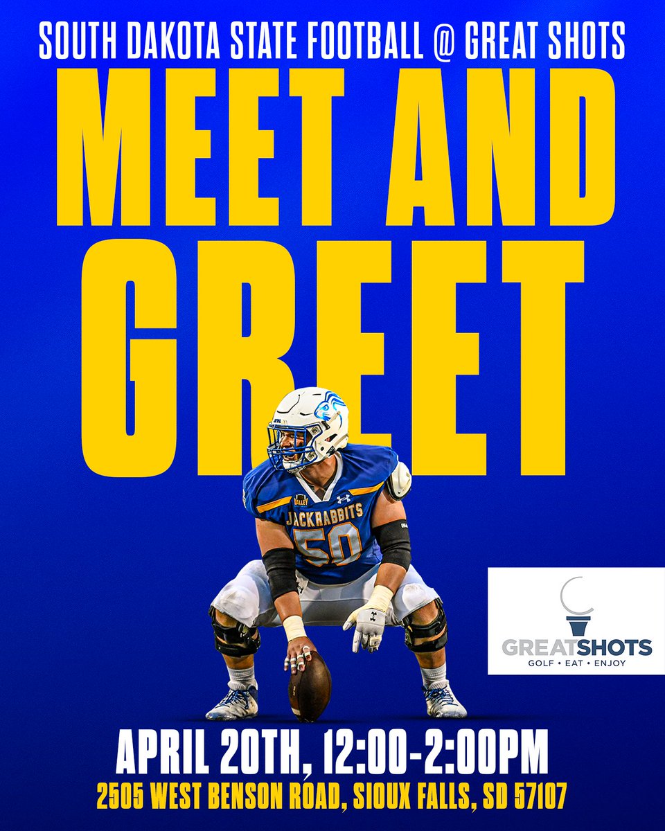 We know where you'll be April 20th @GoJacksFB