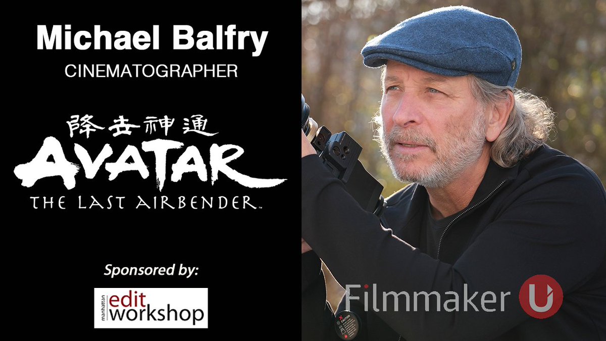 Join us for a captivating discussion with Michael Balfry, CSC, the Cinematographer for "Avatar: The Last Airbender." In this ep Michael talks about his colla with the Color &amp; VFX depts, shooting on green screen vs live action sets &amp; more! Watch on YouTube youtu.be/RdwQhtfwyk4