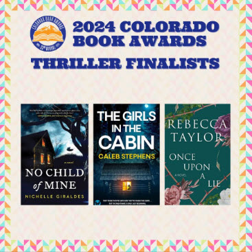 I'm extremely honored to announce that The Girls in the Cabin from @JoffeBooks was just named a finalist for best thriller by Colorado Humanities in the 2024 Colorado Book Awards!