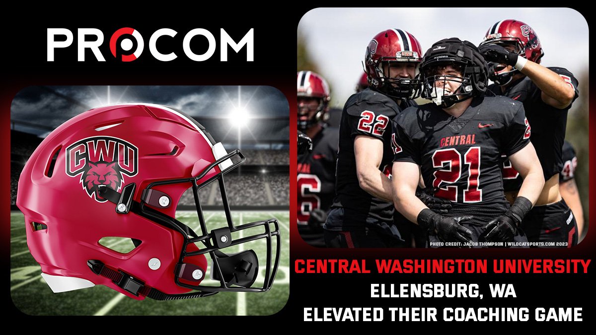 We are excited to welcome @CWUFB to the #ProCom team! @CoachFisk we appreciate you choosing us, and look forward to being on the sidelines with you this season! #ComeToTheBurg #THECLIMB #CSH #GoWildcats #ComunicateLikeAPro #HearTheDifference