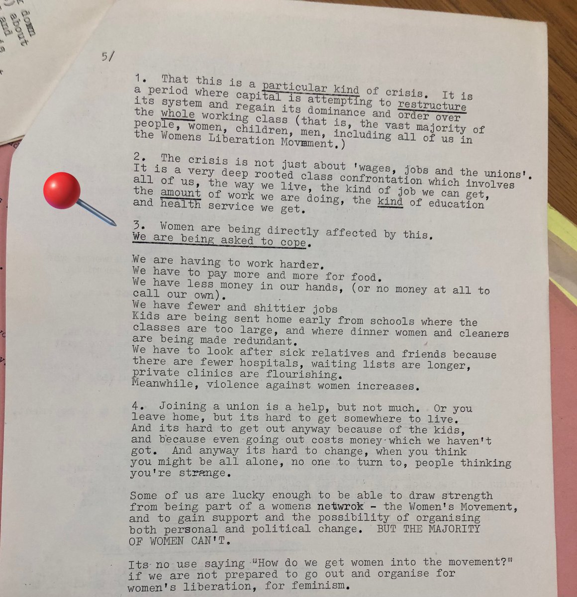 Big Flame women ❤️‍🔥❤️‍🔥❤️‍🔥 such great (and relevant) insights, analysis and strategies from the 1970s ! Some of today’s favorite archival finds @LSELibrary: