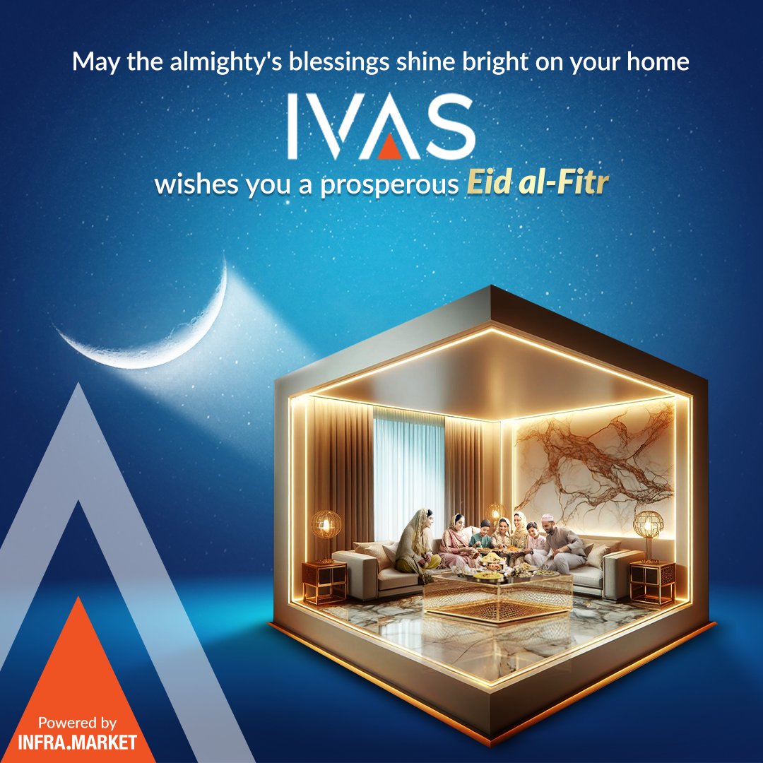 IvasHomes's tweet photo. May the comforting embrace of home surround you with happiness and harmony on this joyous occasion. IVAS wishes you and your loved ones a beautiful Eid filled with blessings and togetherness. Eid Mubarak! ๐
#IVASHomes #IVAS #EidMubarak #HomeDecor #DecorativeLights #Eid2024 https://t.co/q5R8dAVohN
